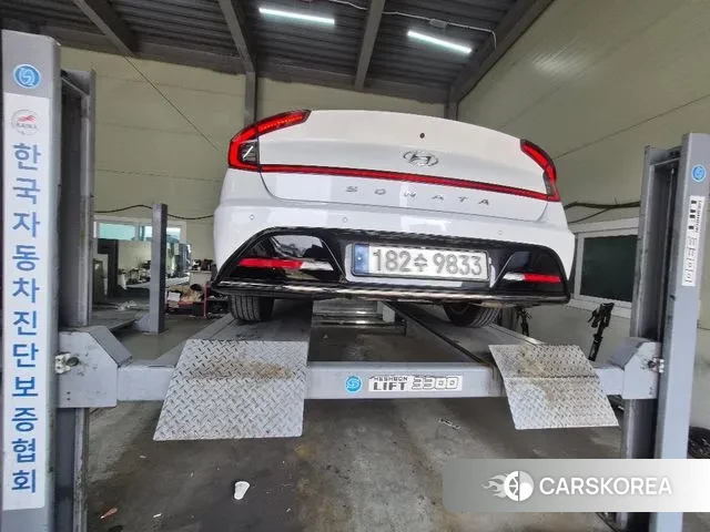 Hyundai Sonata (DN8) 2021 Белый из Кореи, фото 2