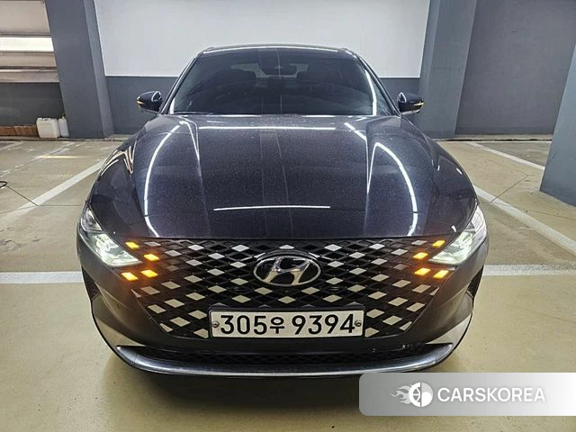 Hyundai The New Grandeur IG Hybrid 2020 Синий из Кореи, фото 6