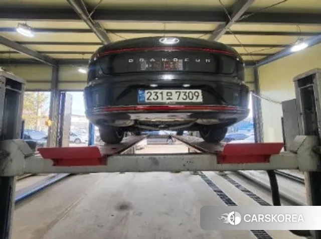 Hyundai Grandeur (GN7) 2024 Черный из Кореи, фото 2