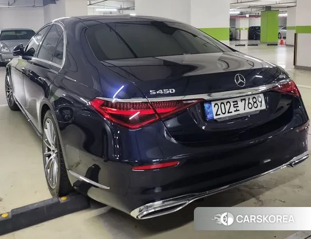 Mercedes-Benz S-Class W223 2022 Синий из Кореи, фото 4