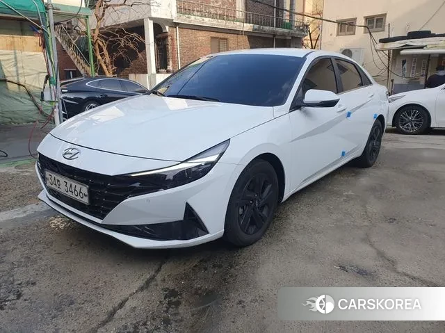 Hyundai Avante (CN7) 2022 Белый из Кореи, фото 6