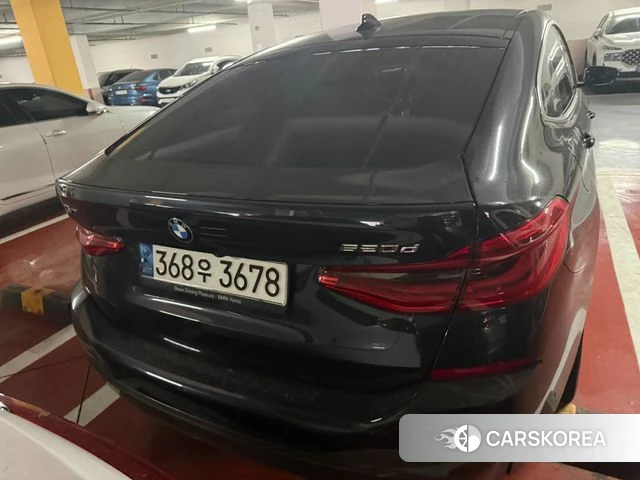 BMW 6 Series GT (G32) 2021 Черный из Кореи, фото 2