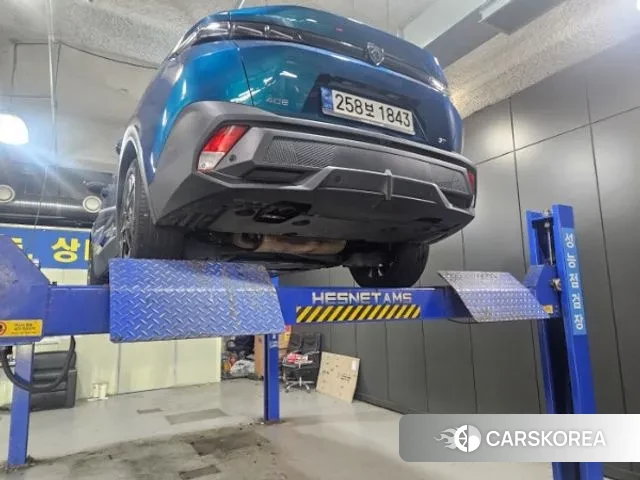 Peugeot 408 2023 Синий из Кореи, фото 2