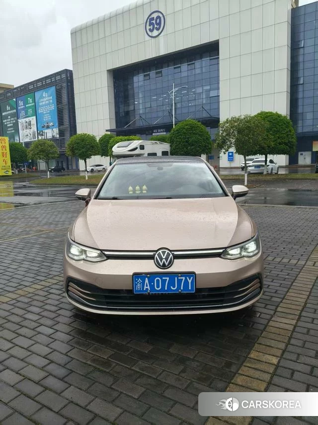 Volkswagen Golf 2021 Шампань из Китая, фото 2