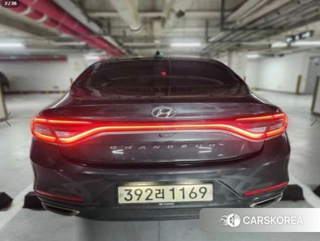 Hyundai Grandeur IG 2019 Серый из Кореи, фото 5