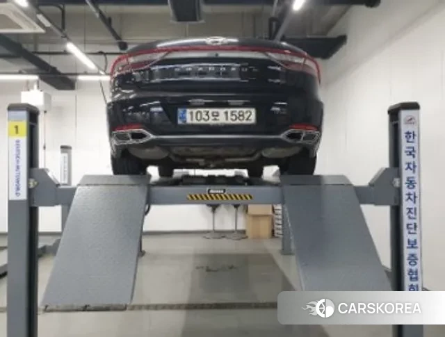 Hyundai The New Grandeur IG Hybrid 2021 Черный из Кореи, фото 2