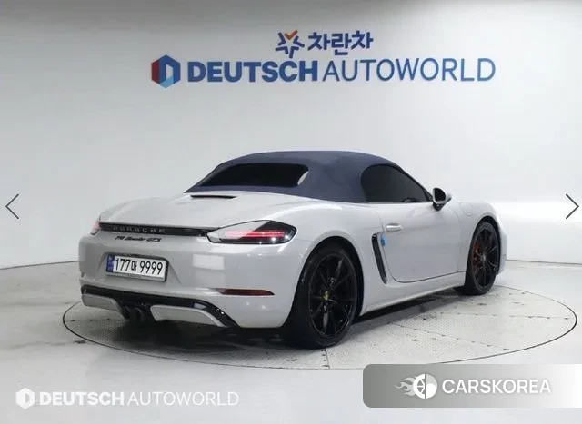 Porsche 718 Boxster id 3034283 из Кореи 12