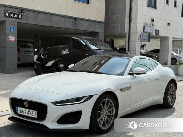 Jaguar F-TYPE 2021 Белый из Кореи, фото 4