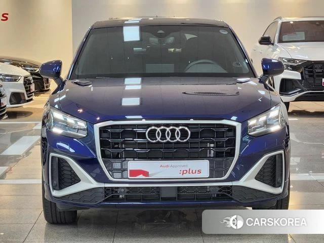 Audi Q2 2023 Синий из Кореи, фото 2