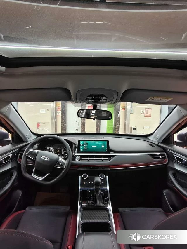 Chery Tiggo 5x 2022 Темно-серый из Китая, фото 2
