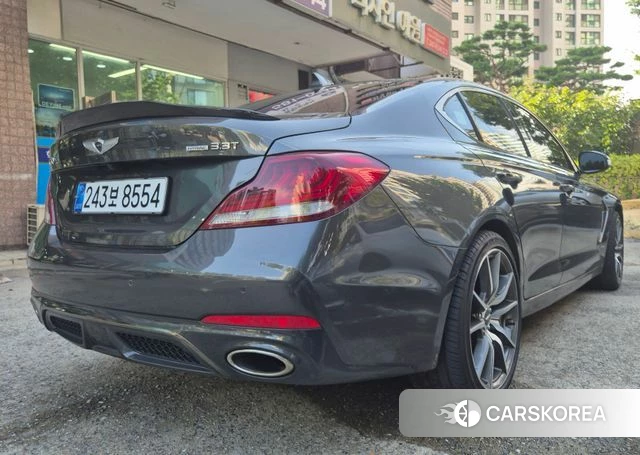 Genesis G70 2018 Серый из Кореи, фото 3