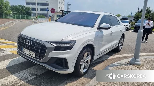 Audi Q8 (4M) 2021 Белый из Кореи, фото 4