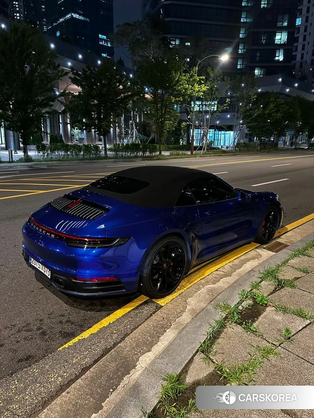 Porsche 911(992) 2020 Синий из Кореи, фото 2