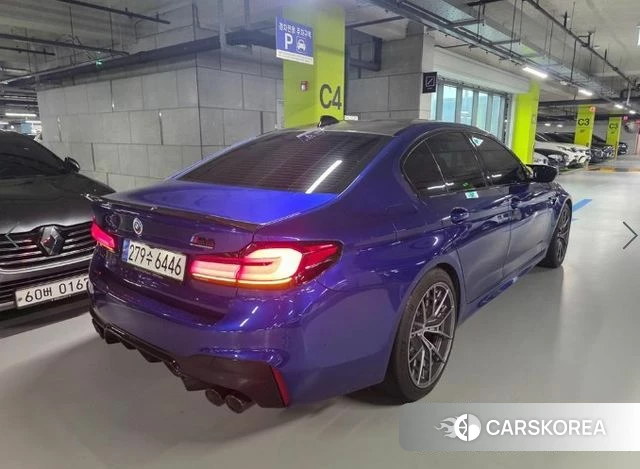 BMW M5 (F90) 2020 Синий из Кореи, фото 3