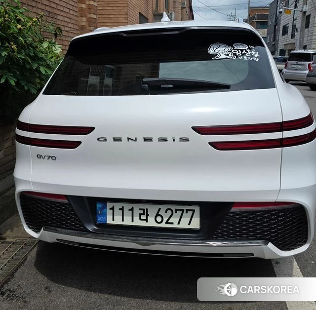 Genesis GV70 2021 Белый из Кореи, фото 2