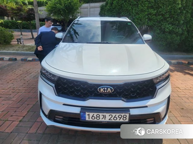 Kia Sorento 4th Generation 2021 Белый из Кореи, фото 2