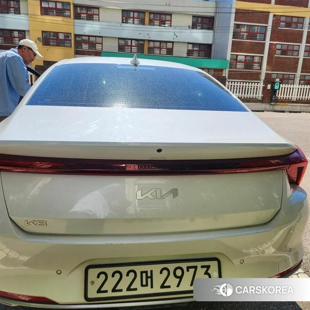 Kia K8 2022 Белый из Кореи, фото 2