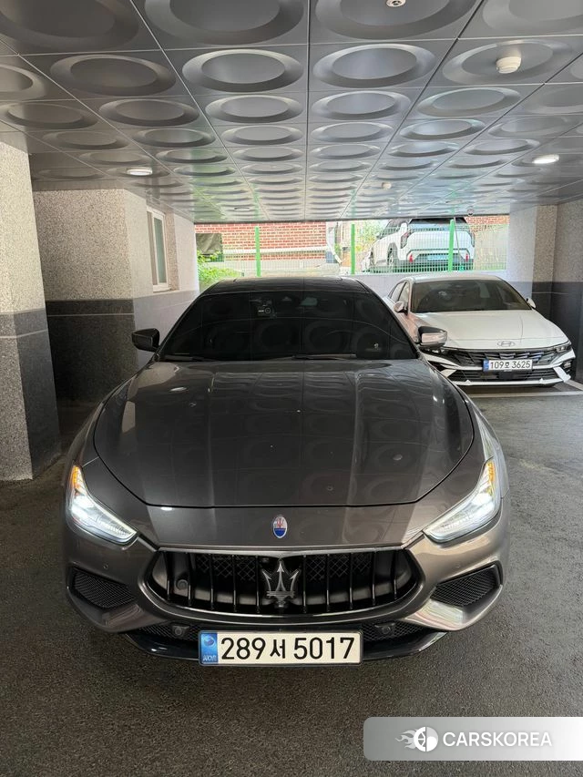 Maserati Ghibli 2018 Серый из Кореи, фото 3
