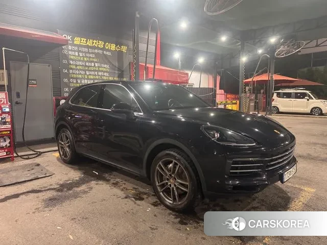 Porsche Cayenne (PO536) 2019 Черный из Кореи, фото 2