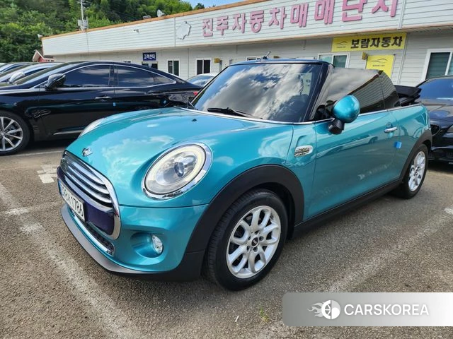 Mini Cooper Convertible 2018 Синий из Кореи, фото 5