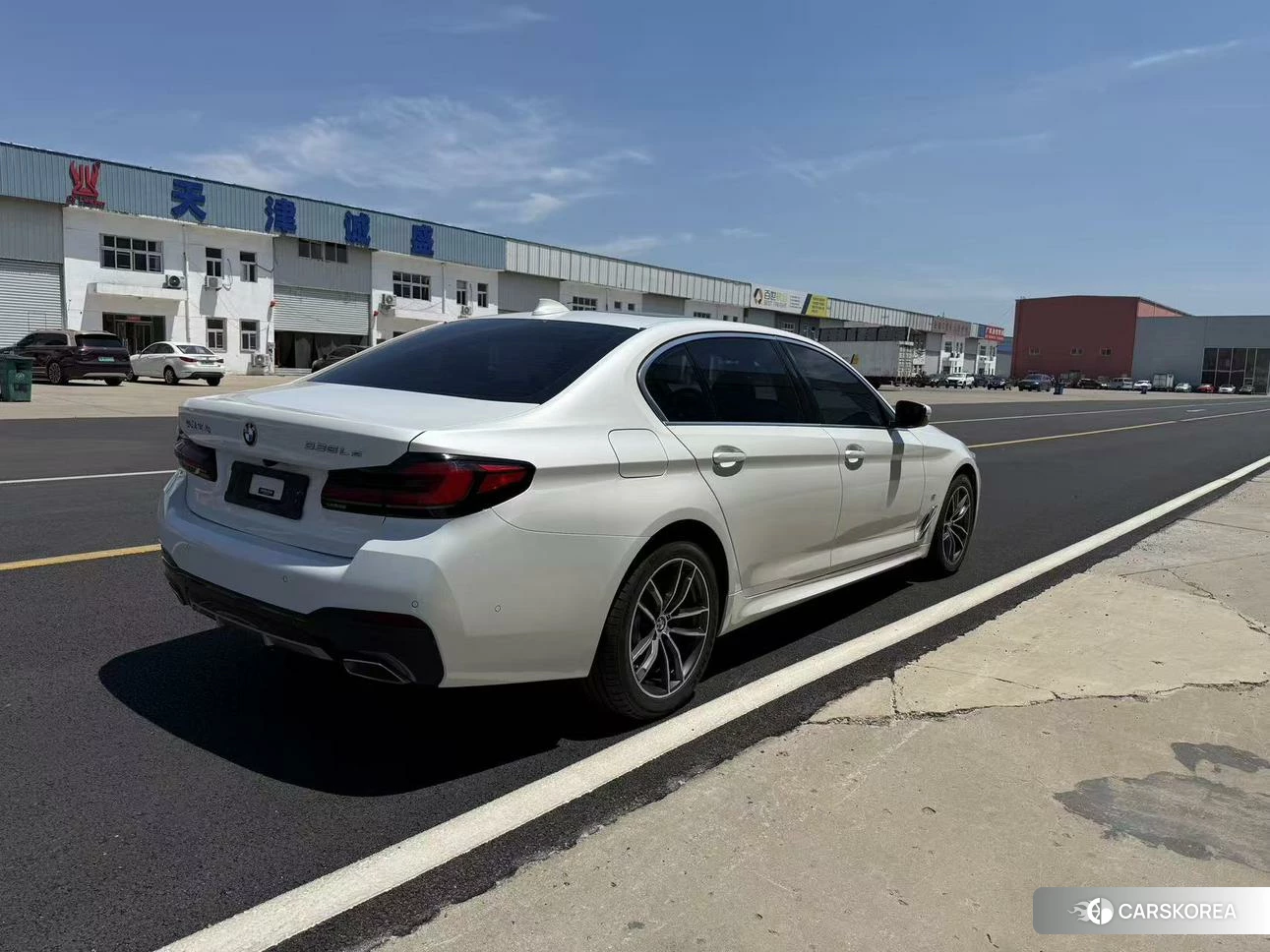 BMW 5 series PHEV 2020 Белый из Китая, фото 2