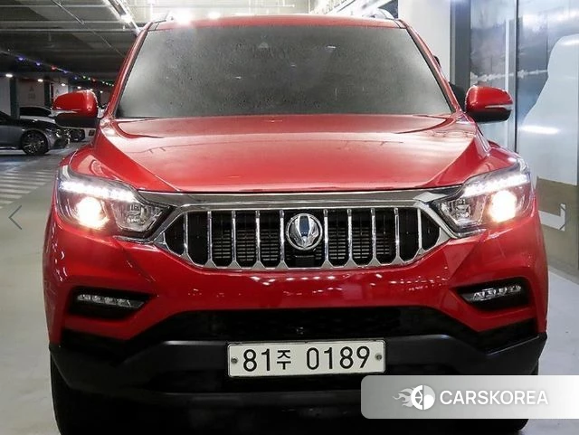Ssangyong Rexton Sports Cannes 2020 Красный из Кореи, фото 2