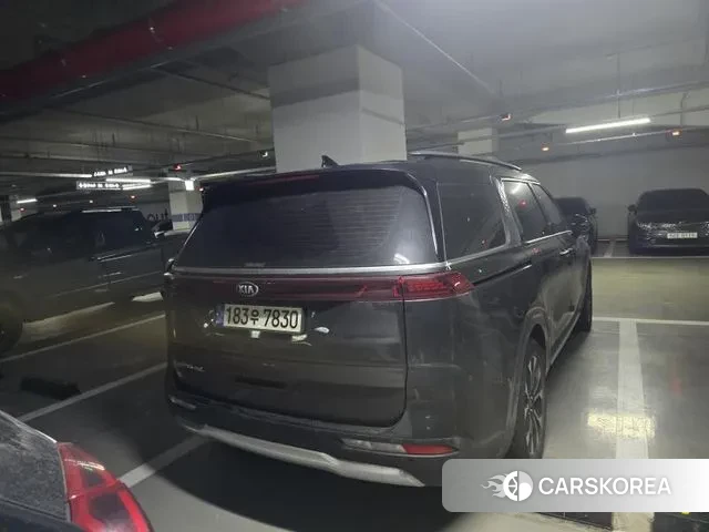 Kia Carnival 4th generation 2021 Серый из Кореи, фото 2