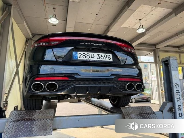 Kia Stinger Meister 2021 Черный из Кореи, фото 2