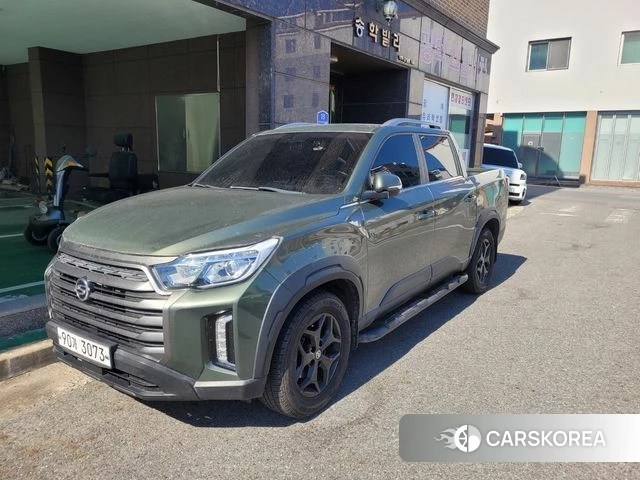 Ssangyong The New Rexton Sport 2021 Светло-зеленый из Кореи, фото 3