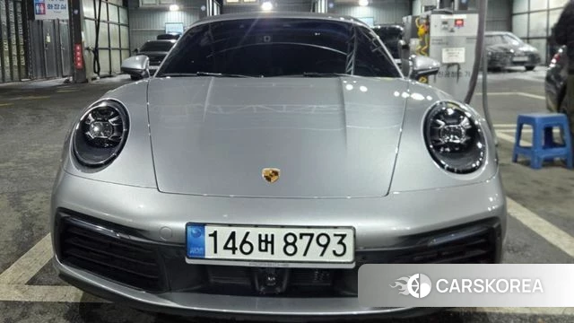 Porsche 911(992) 2020 Серебряный из Кореи, фото 5