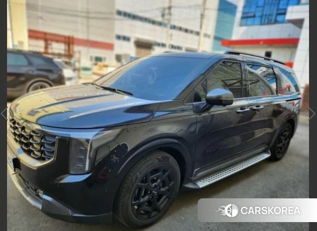 Kia The New Carnival 4th Generation 2024 Черный из Кореи, фото 2