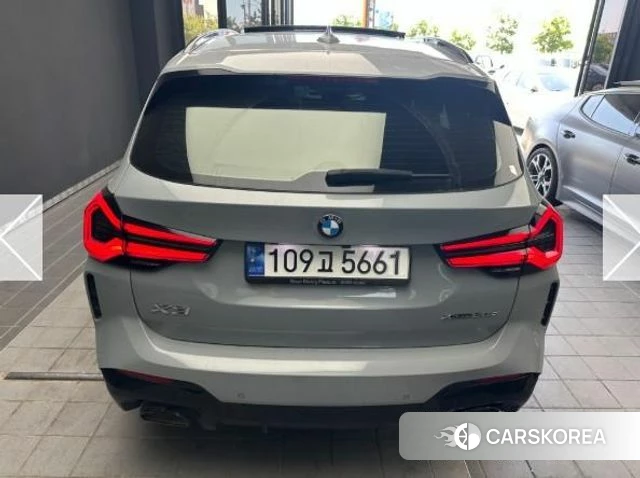 BMW X3 (G01) 2023 Серебристо-серый из Кореи, фото 5