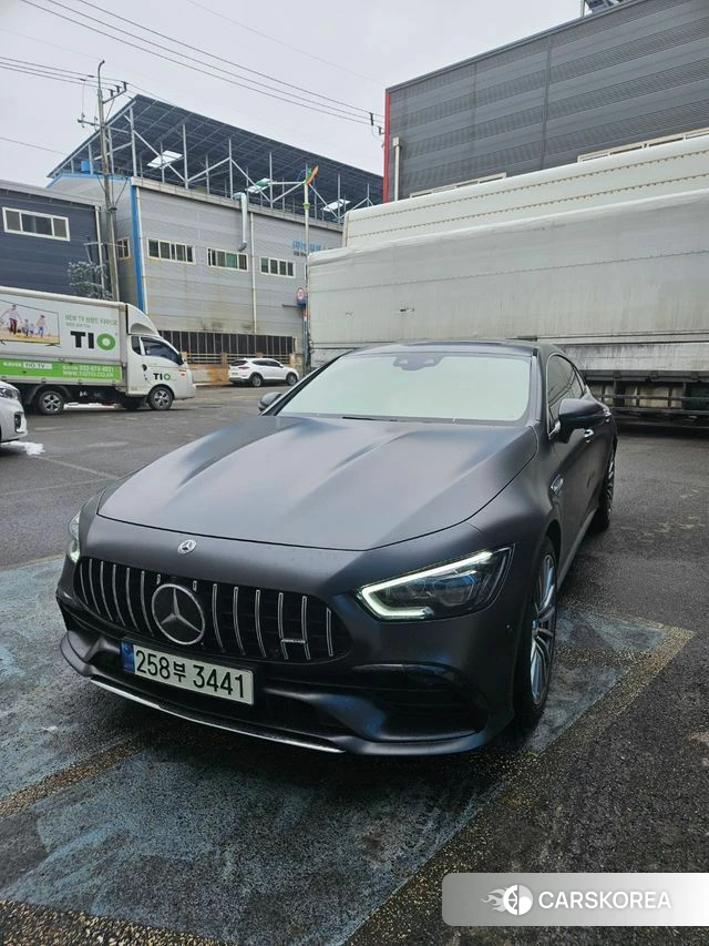 Mercedes-Benz AMG GT 2021 Черный из Кореи, фото 3