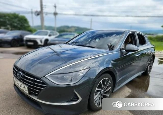 Hyundai Sonata (DN8) 2019 Серый из Кореи, фото 2