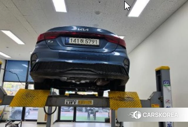 Kia The New K3 2nd generation 2021 Синий из Кореи, фото 2