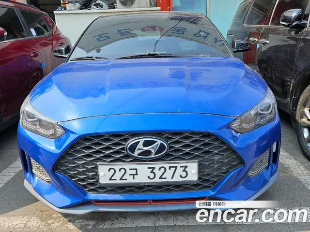 Hyundai Veloster (JS) 2018 Синий из Кореи, фото 5