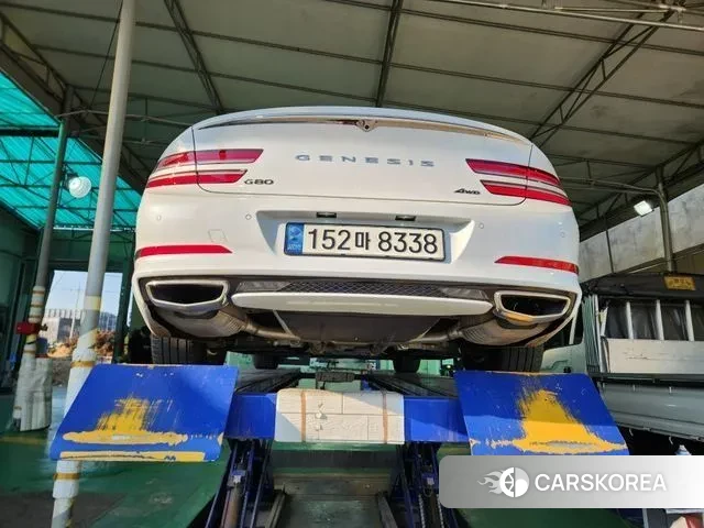 Genesis G80 (RG3) 2021 Белый из Кореи, фото 2