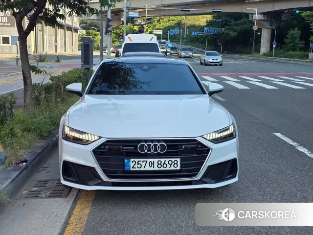 Audi A7 (4K) 2021 Белый из Кореи, фото 5