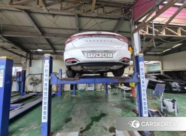 Hyundai The New Grandeur IG Hybrid 2022 Белый из Кореи, фото 2