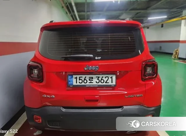 Jeep Renegade 2021 Красный из Кореи, фото 2