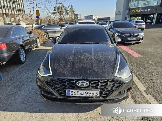 Hyundai Sonata (DN8) 2022 Черный из Кореи, фото 4