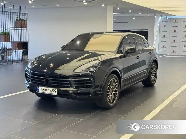 Porsche Cayenne (PO536) 2023 Черный из Кореи, фото 2