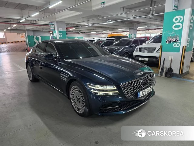 Genesis G80 (RG3) 2021 Синий из Кореи, фото 4