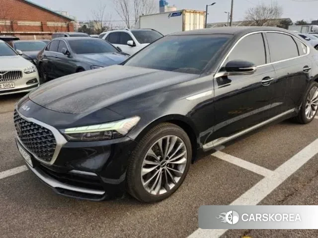 Kia The New K9 2nd generation 2022 Черный из Кореи, фото 2