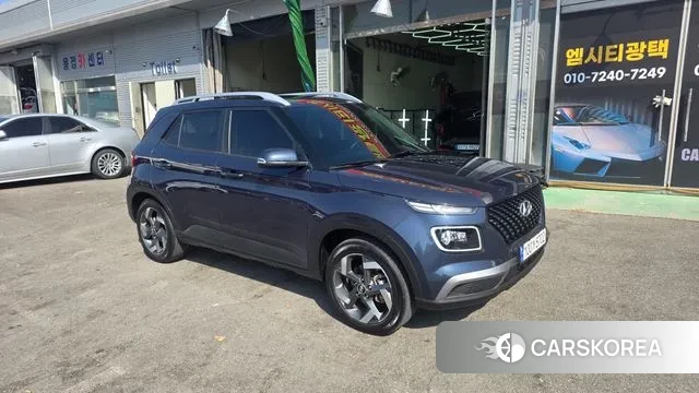 Hyundai Venue 2023 Синий из Кореи, фото 2