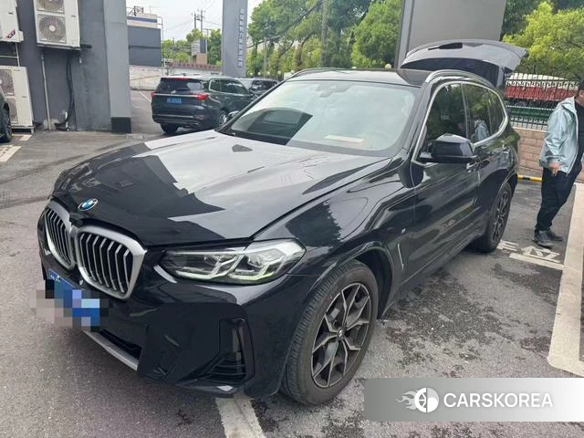 BMW X3 2023 Черный из Китая, фото 2