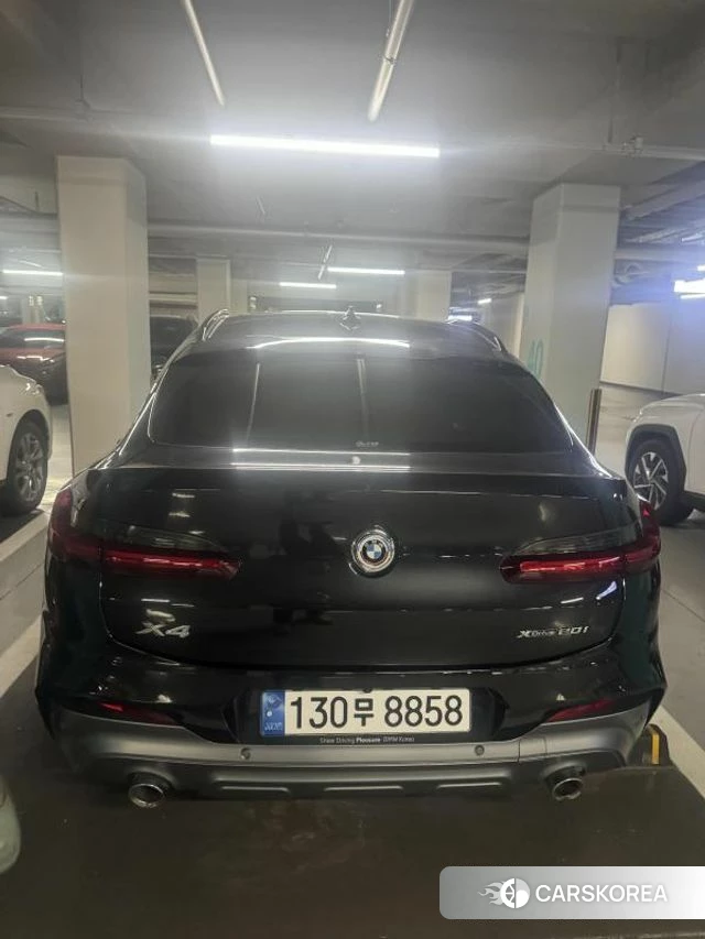 BMW X4 (G02) 2021 Черный из Кореи, фото 2