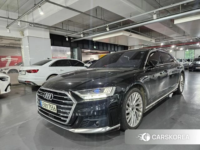 Audi A8 (D5) 2021 Черный из Кореи, фото 2