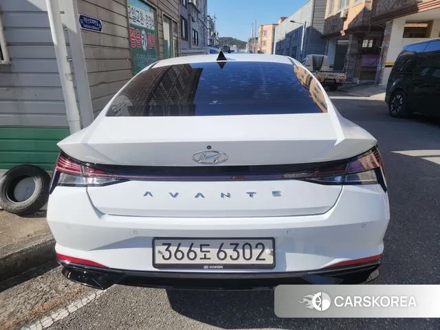 Hyundai Avante (CN7) 2020 Белый из Кореи, фото 2