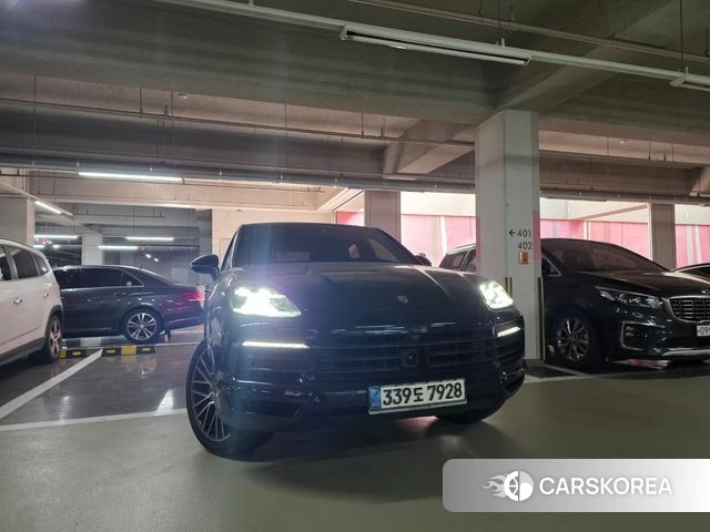 Porsche Cayenne (PO536) 2020 Синий из Кореи, фото 3